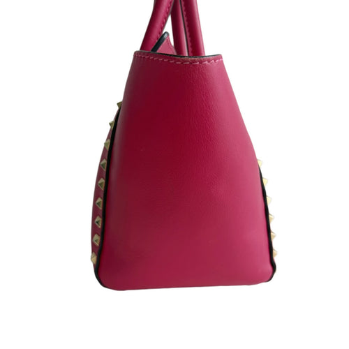 AUTHENTIC PRELOVED VALENTINO GARAVANI PINK ROCKSTUD TOTE
