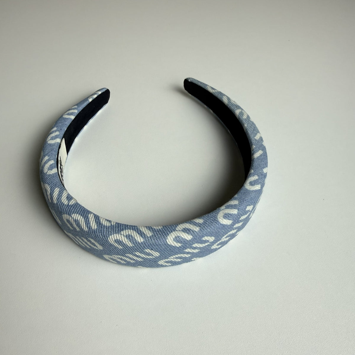 MIU MIU Denim Headband