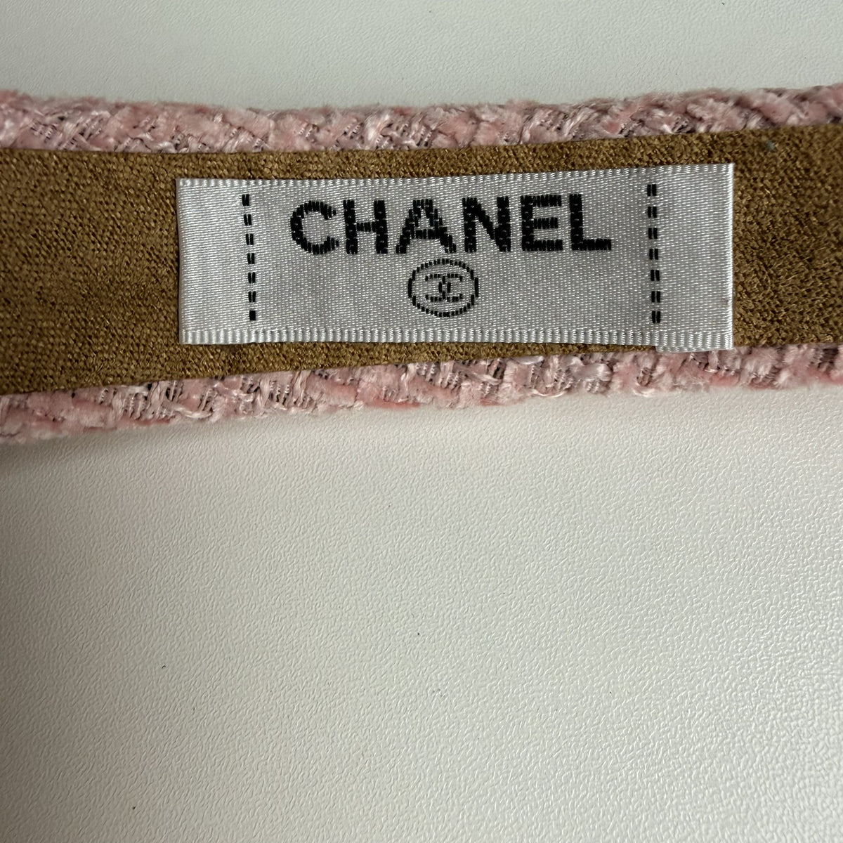 Chanel Tweed Padded Headband