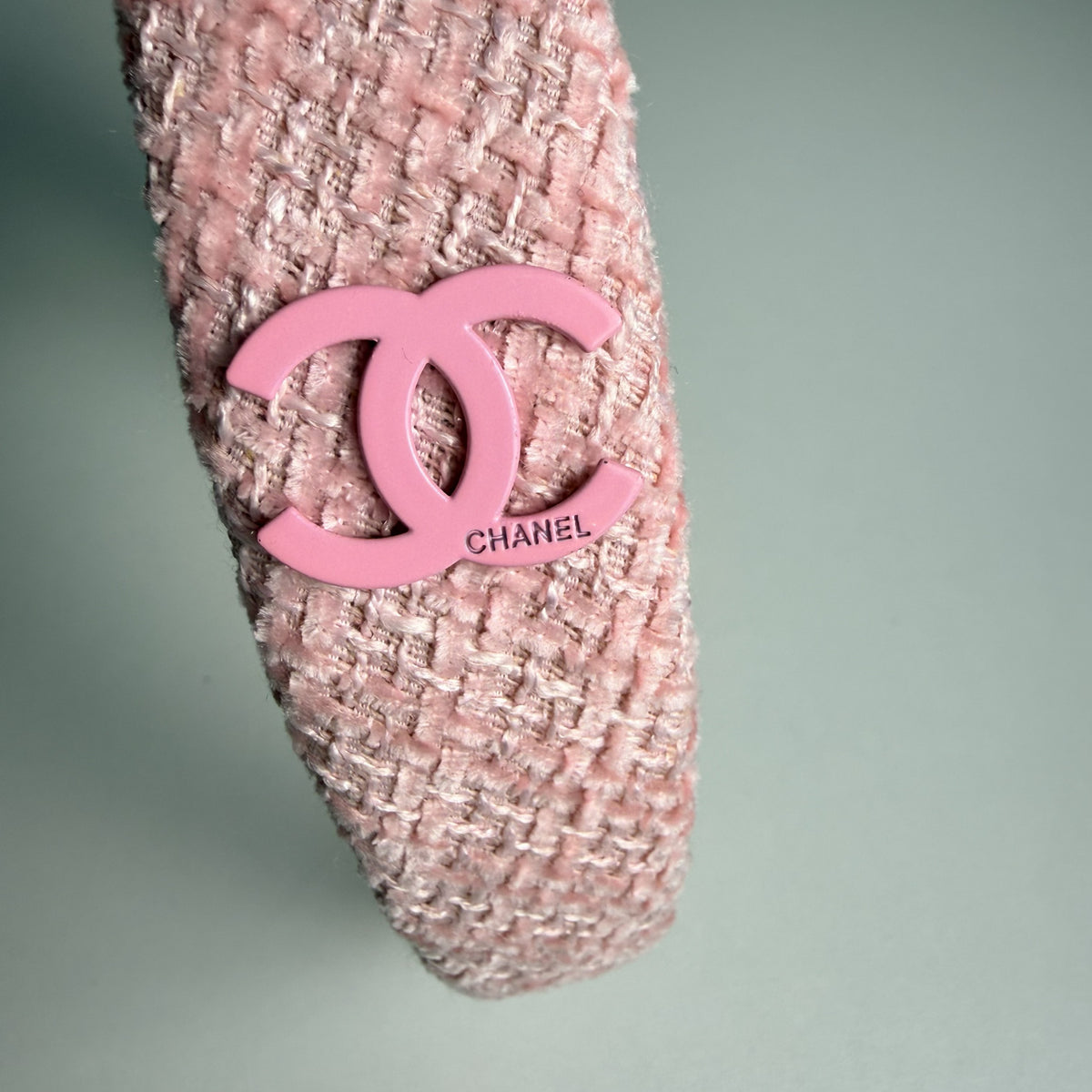 Chanel Tweed Padded Headband