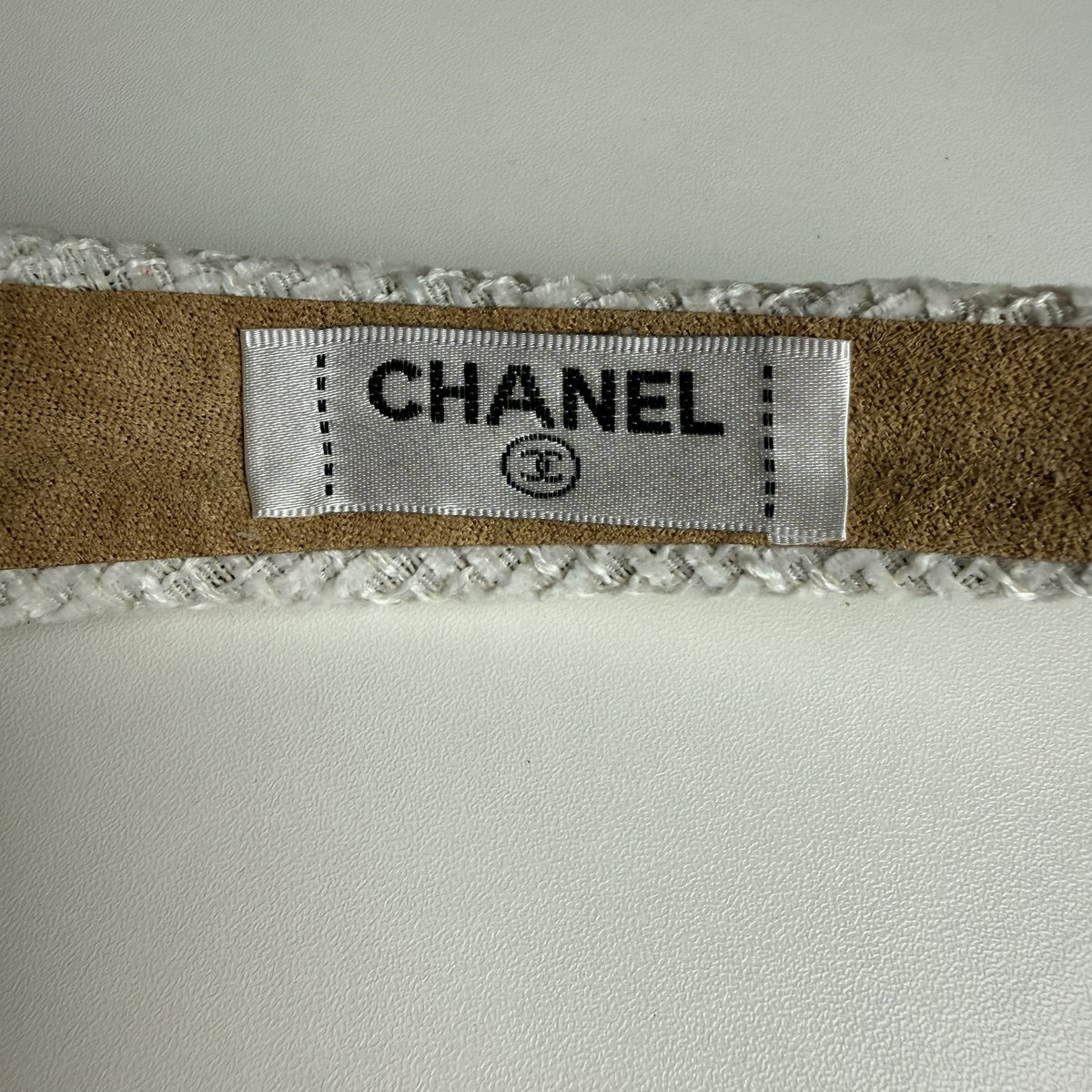 Chanel Tweed Padded Headband