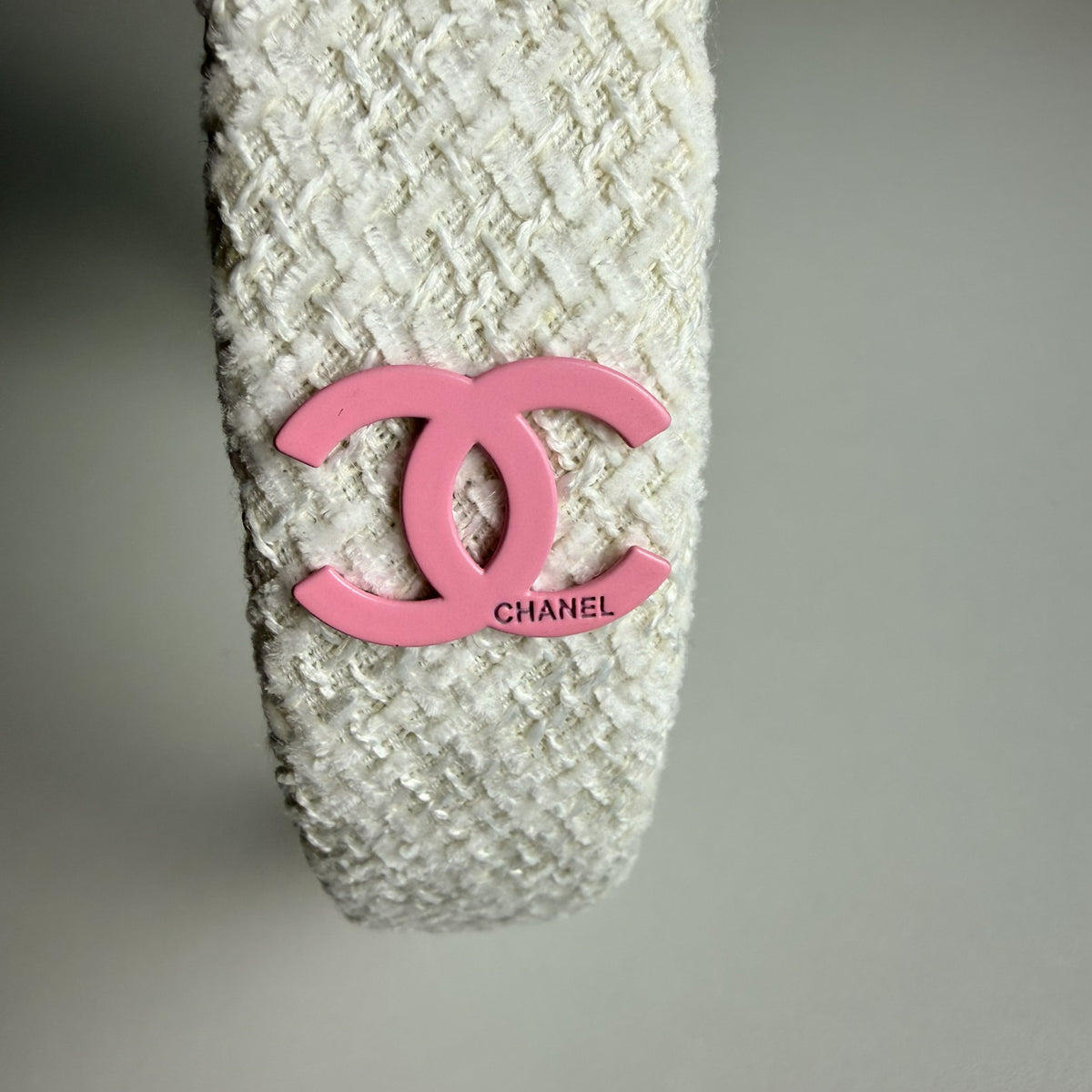 Chanel Tweed Padded Headband
