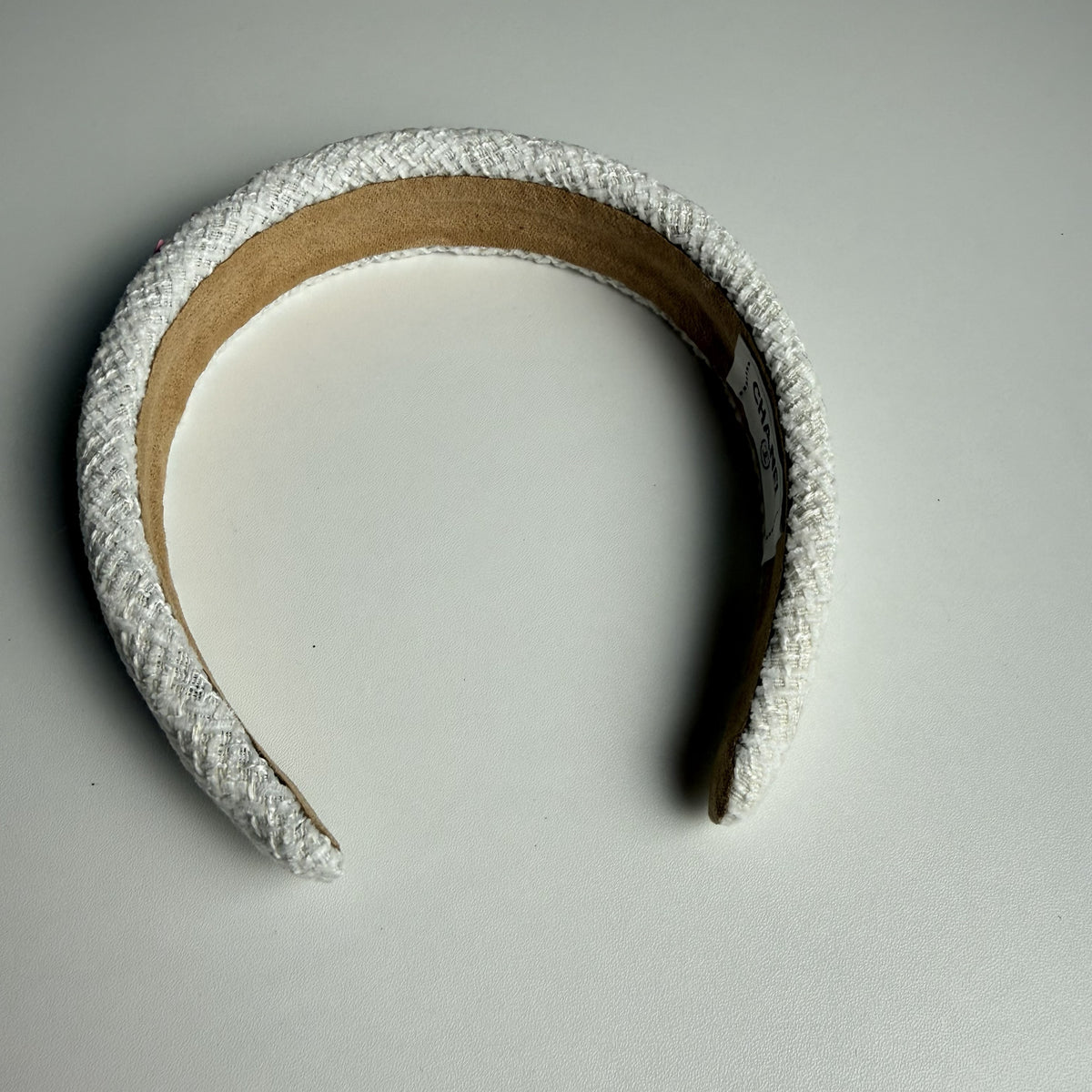 Chanel Tweed Padded Headband