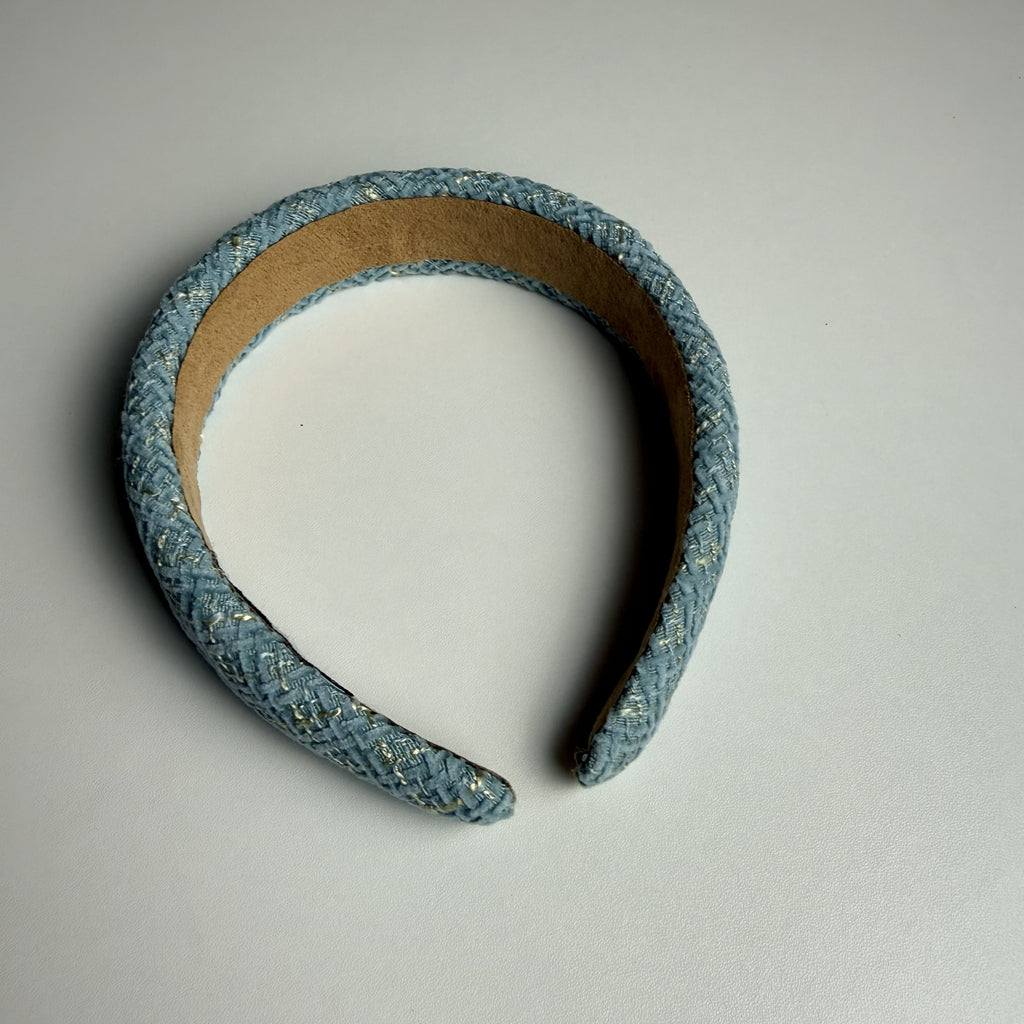 Chanel Tweed Padded Headband