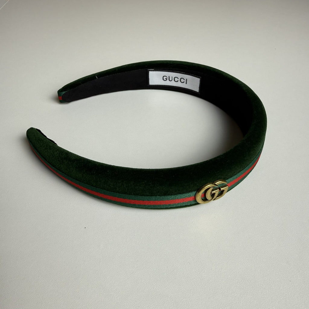GG Velvet Padded Headband