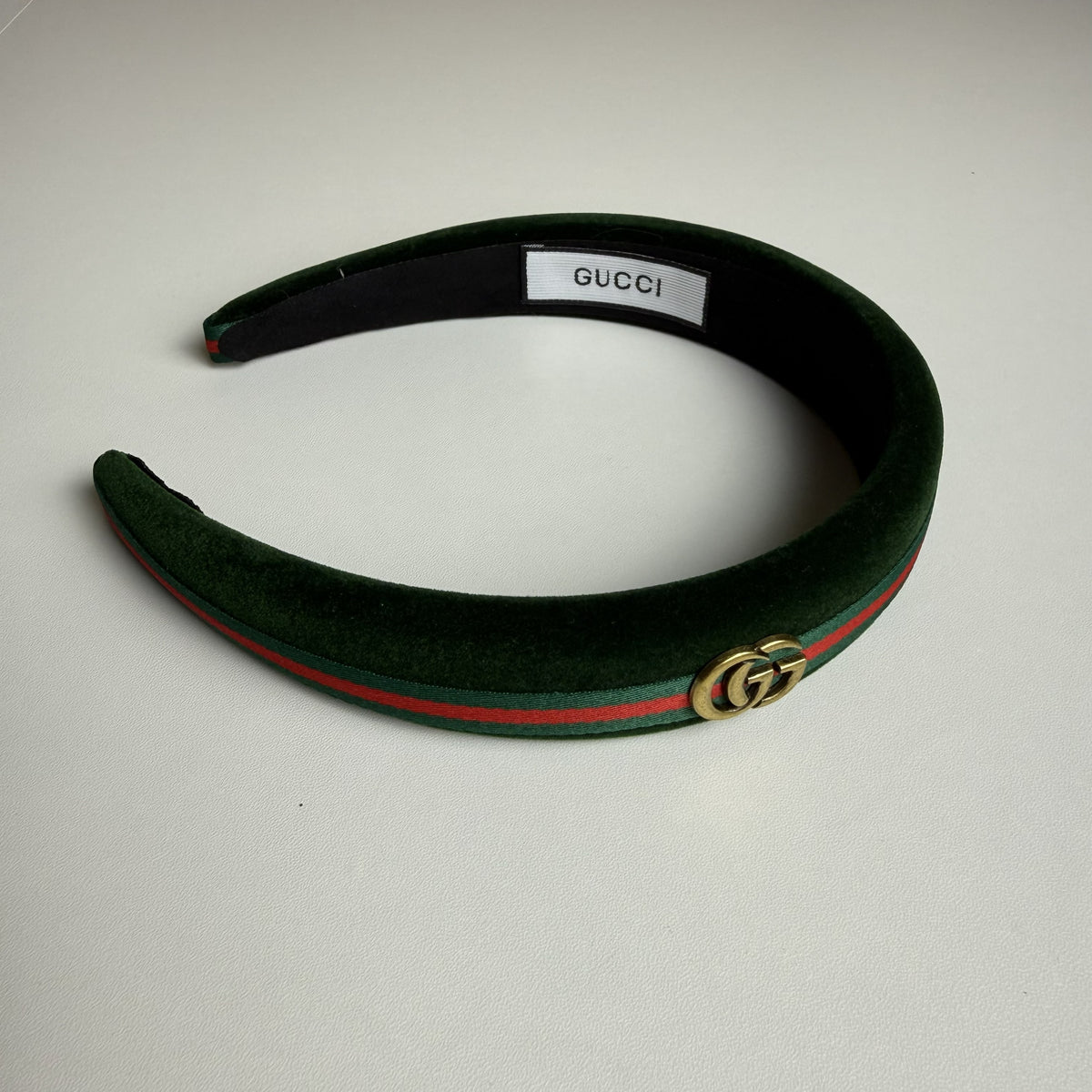 GG Velvet Padded Headband
