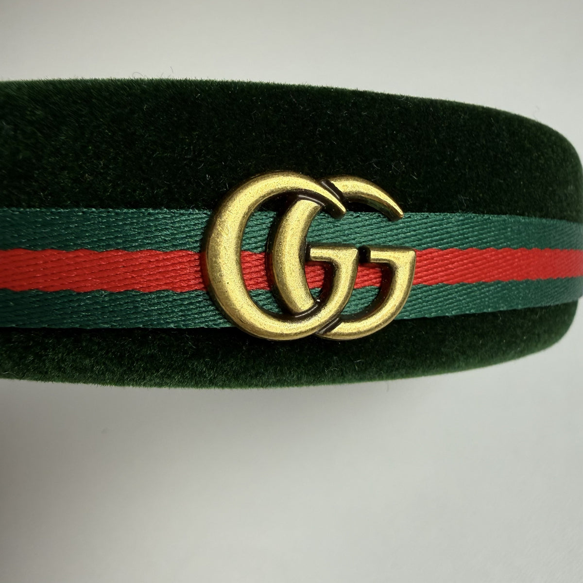 GG Velvet Padded Headband