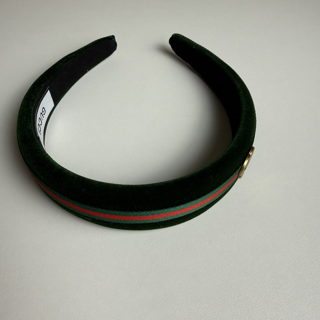 GG Velvet Padded Headband