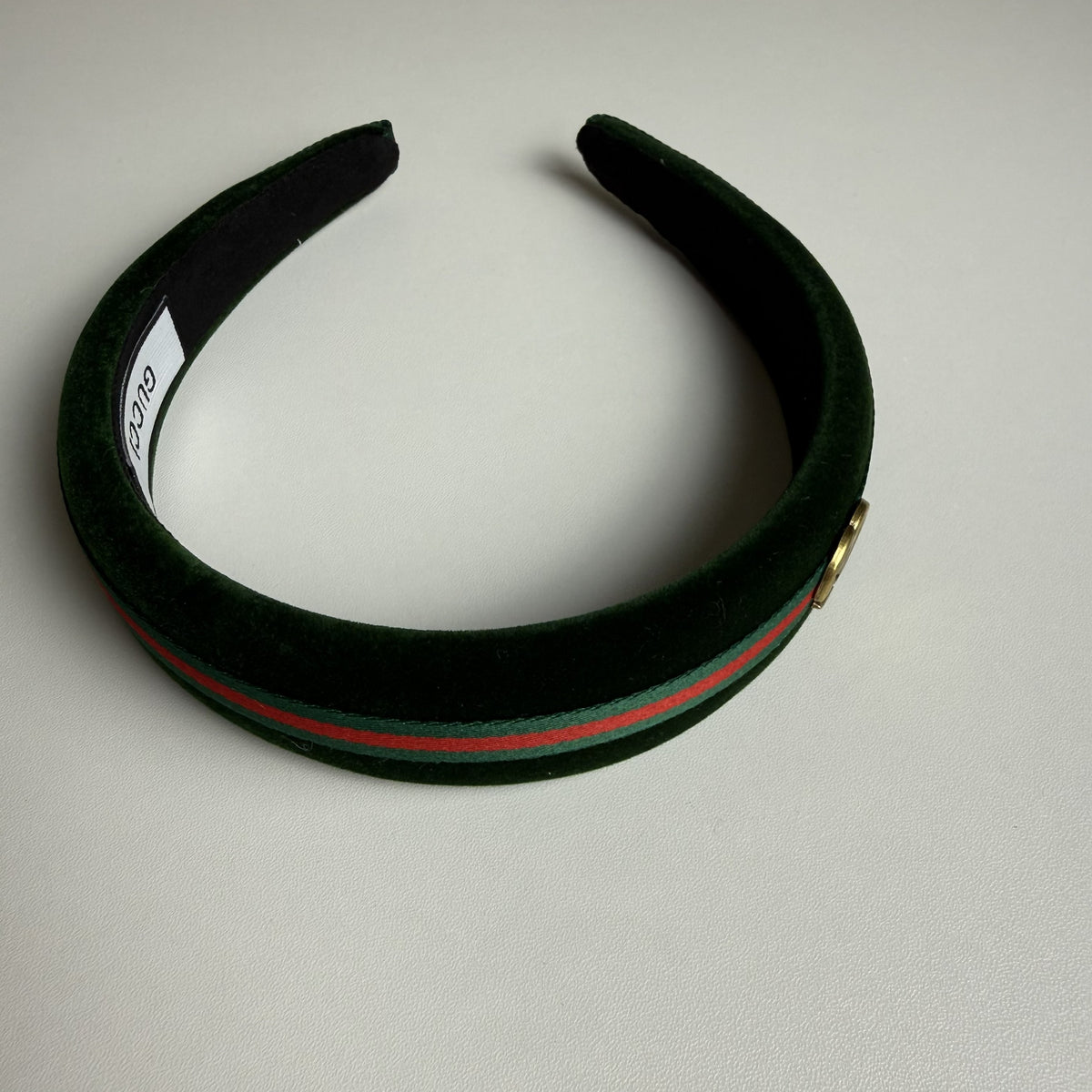 GG Velvet Padded Headband