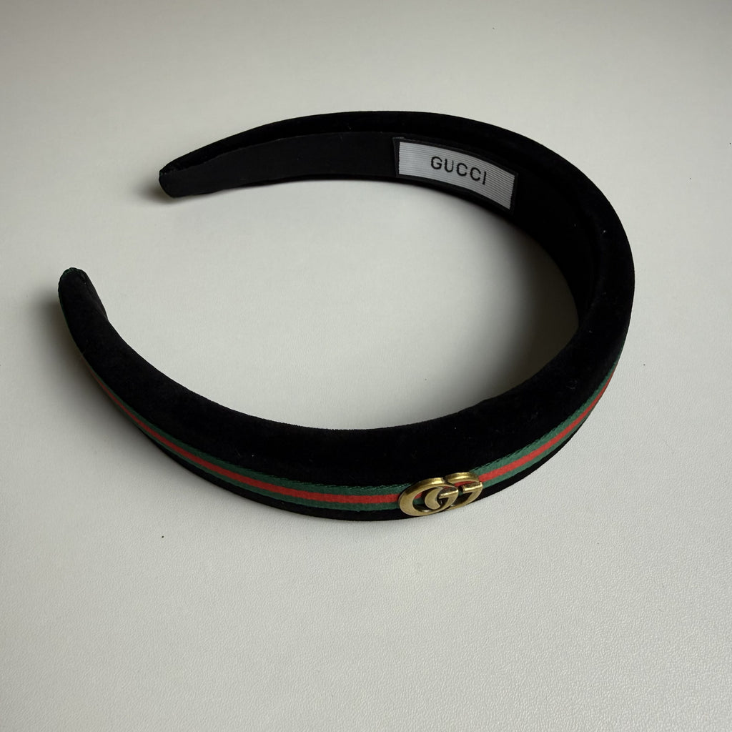 GG Velvet Padded Headband