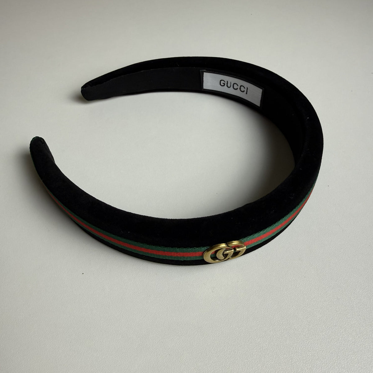 GG Velvet Padded Headband