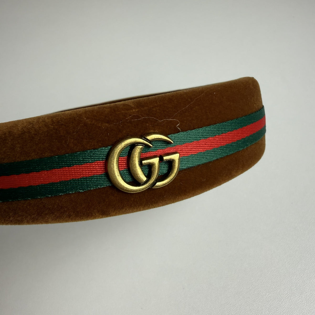 GG Velvet Padded Headband