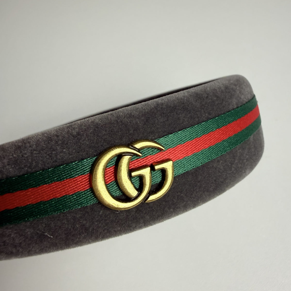 GG Velvet Padded Headband