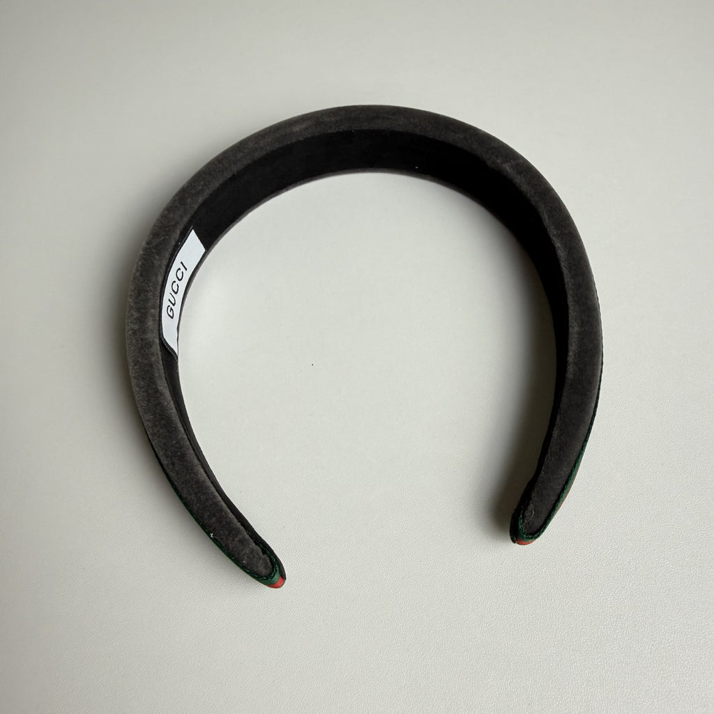 GG Velvet Padded Headband