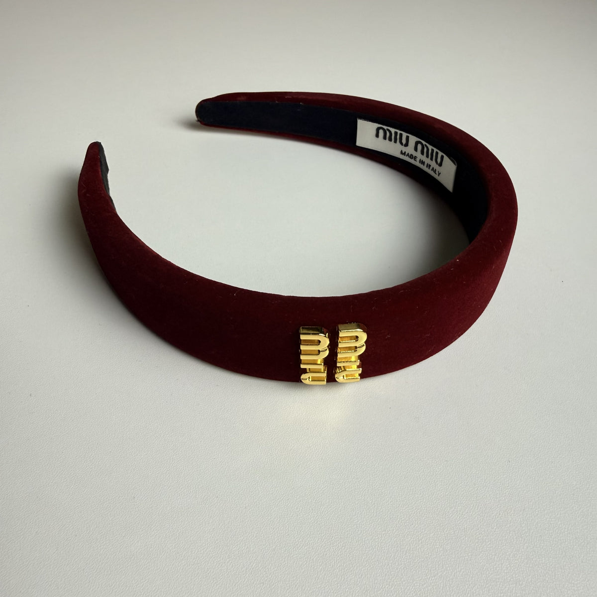 MIU MIU Velvet Headbands