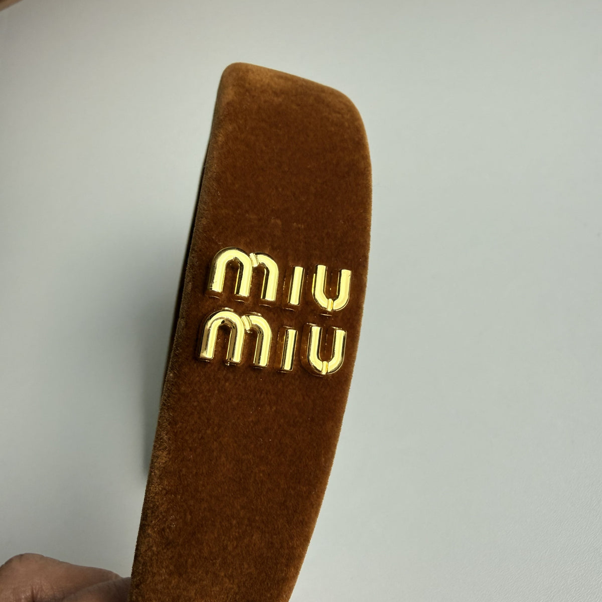 MIU MIU Velvet Headbands