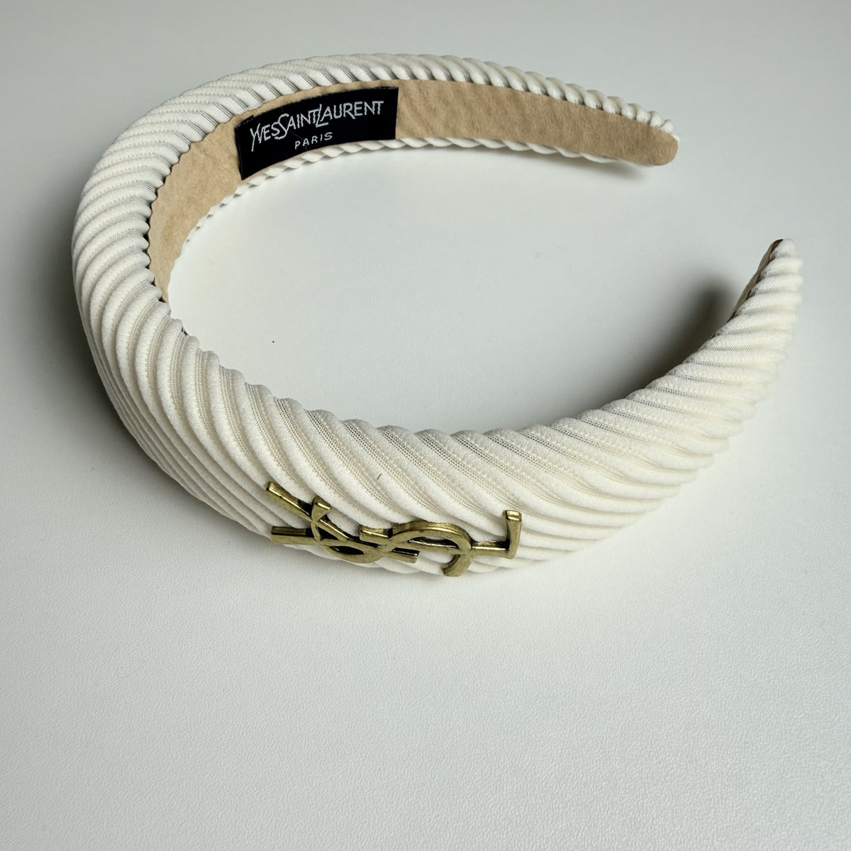 YSL Ribbed Headband