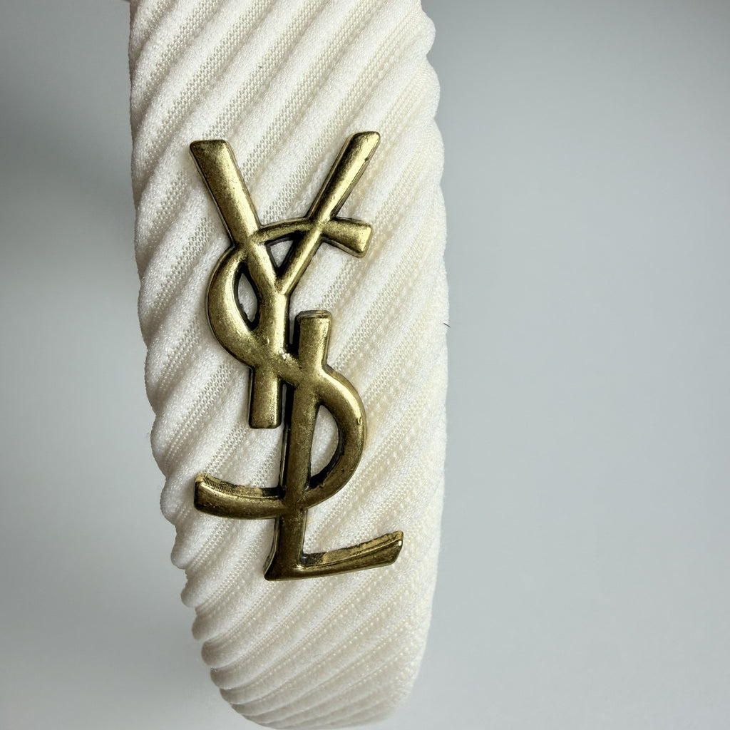 YSL Ribbed Headband
