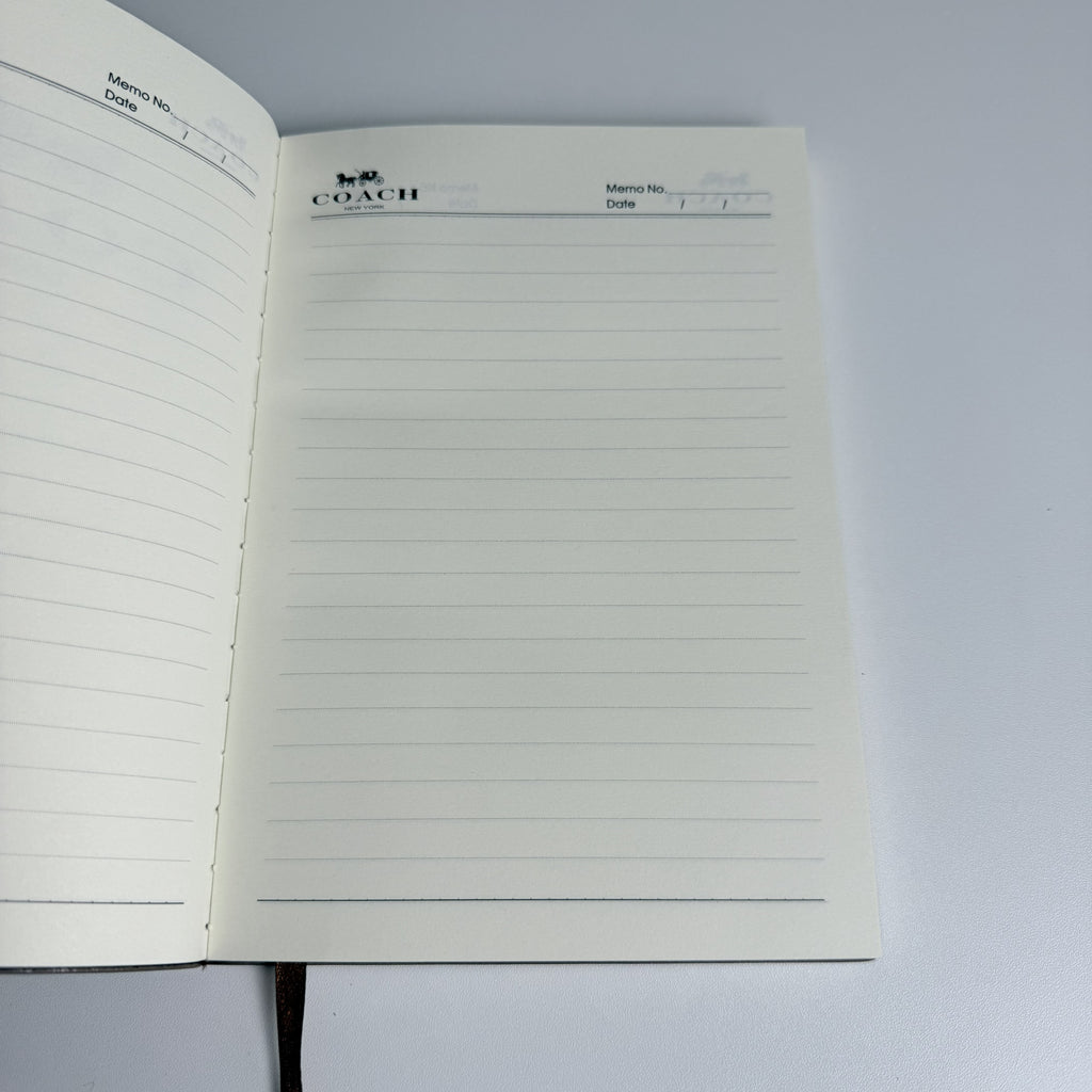 Coach New York Journal Notebook and Pen Set