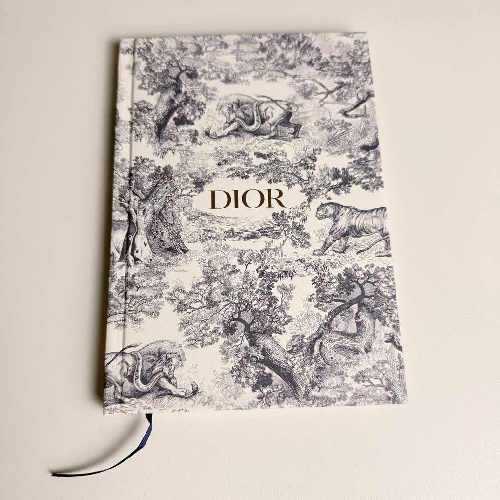 Christian Dior Blue Toile de Jouy Notebook