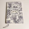 Christian Dior Blue Toile de Jouy Notebook