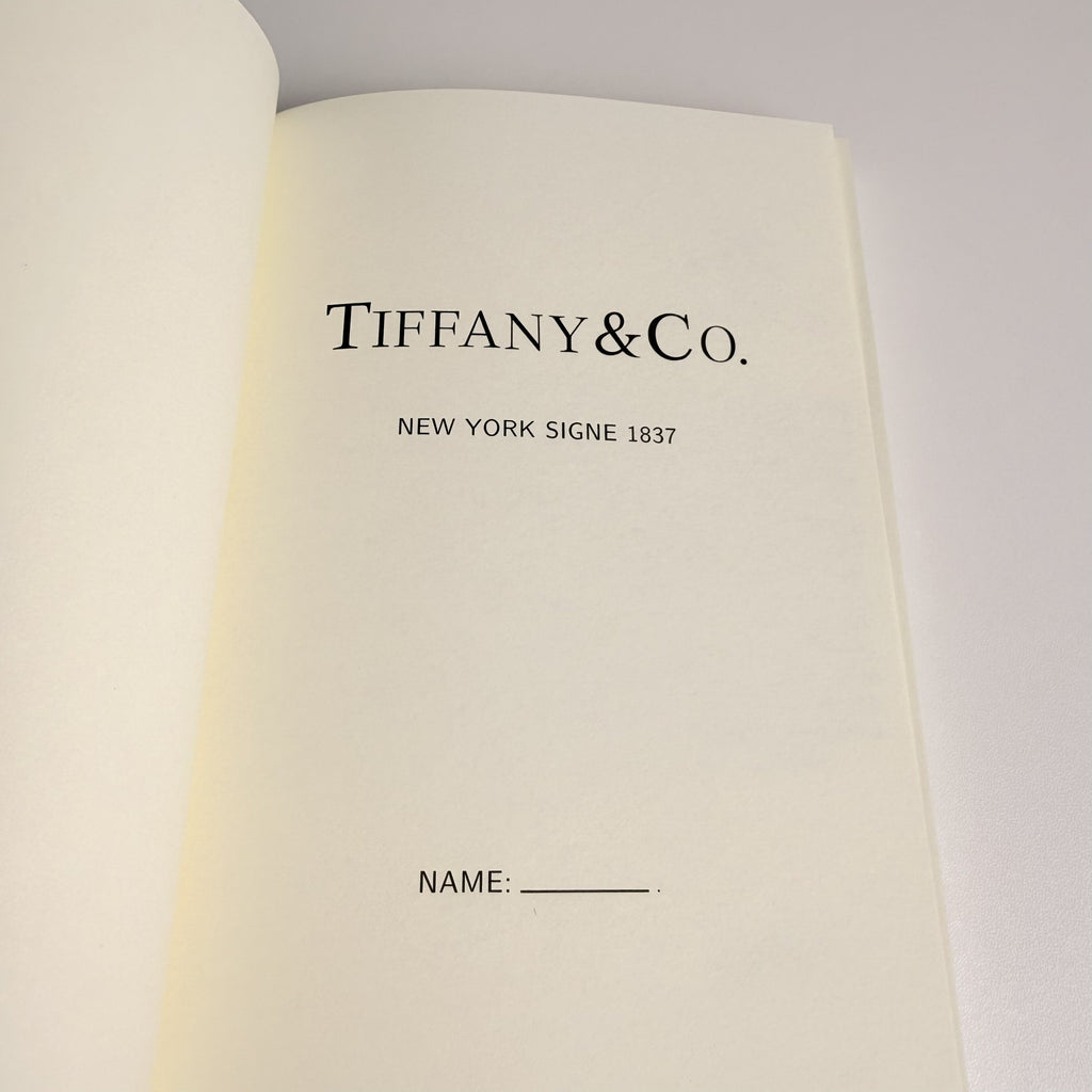 Tiffany & Co. VIP Novelty Notebook and Pen Set