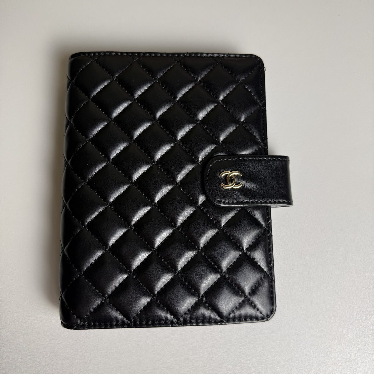 Chanel VIP Novelty Black Quilted Agenda Notebook