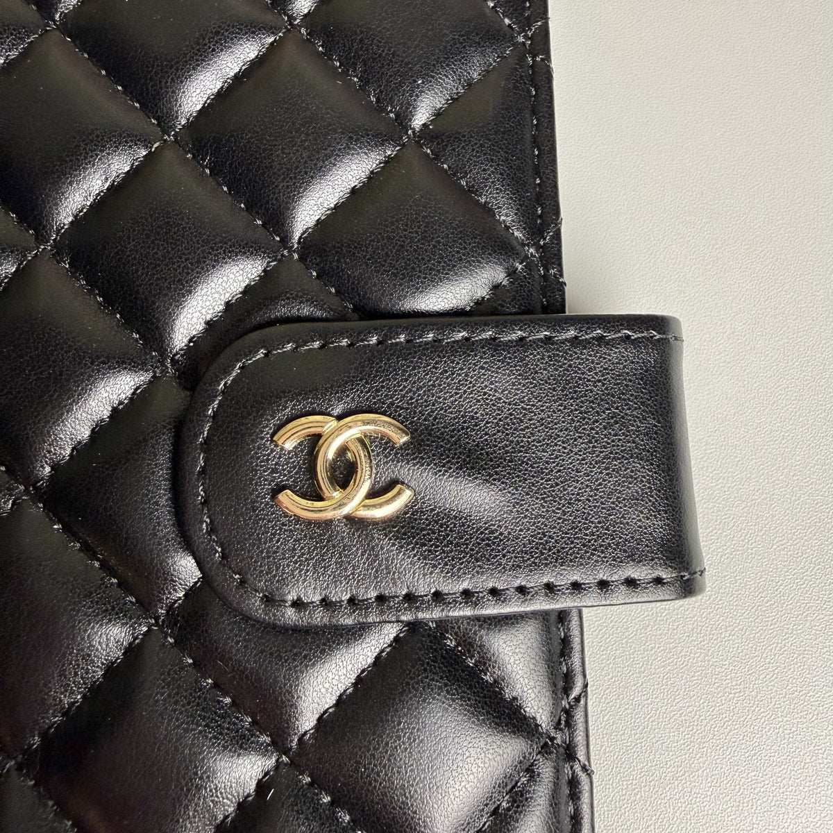 Chanel VIP Novelty Black Quilted Agenda Notebook